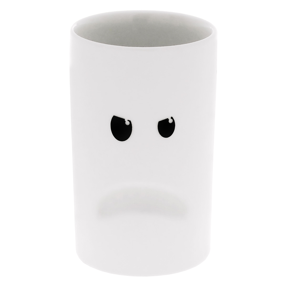 Кружка Thabto Mood Mugs, цвет: черный, белый, 150 мл. MOOD MOMOOD MO Кружка Thabto Mood Mugs, цвет: черный, белый, 150 мл. MOOD MOMOOD MOКружка с двойными стенками Thabto Mood Mugs выполнена из высококачественного фарфора и оформлена красочным изображением хмурого смайлика. Такая кружка сделает чаепитие еще приятнее. Может послужить приятным и практичным сувениром. Объем: 150 мл. Диаметр кружки по верхнему краю: 7,5 см. Высота кружки: 12 см.