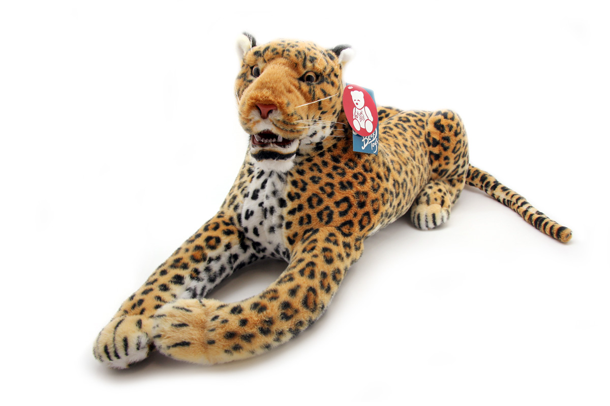 Мягкая игрушка Magic Bear Toys Леопард, 110 смBWZ110BR Мягкая игрушка Magic Bear Toys Леопард, 110 смBWZ110BRОчаровательная игрушка Magic Bear Toys Леопард изготовлена из нетоксичных экологически чистых материалов. Глазки, носик и зубы выполнены из пластика. Зверек обладает мягкой шерсткой, выполненной из искусственного меха. Голова игрушки имеет уплотненный каркас. Для набивки используется силиконизированное волокно. Удивительная мягкая игрушка принесет радость и подарит своему обладателю мгновения нежных объятий и приятных воспоминаний. Великолепное качество исполнения делают эту игрушку чудесным подарком к любому празднику. Трогательная и симпатичная, она непременно вызовет улыбку у детей и взрослых.
