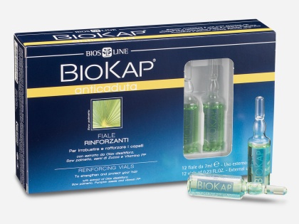 BioKap Средство для укрепления и защиты волос от выпадения в ампулах, 12 х 7 мл
