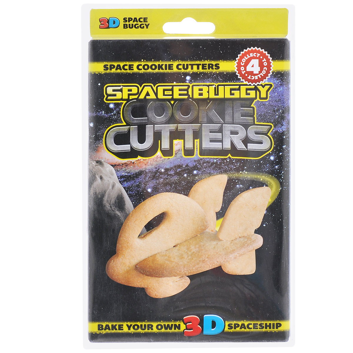 Форма для печенья 3D Suck UK Корабль, цвет: желтыйSK COOKIESPACE4 Форма для печенья 3D Suck UK Корабль, цвет: желтыйSK COOKIESPACE43D форма для печенья Suck UK Корабль, изготовленная из высококачественного и прочного пластика, состоит из пяти составных частей, которые позволяют собрать объемную фигуру в виде космического корабля. С такой формой легко и просто вырезать фигурное тесто для приготовления домашнего печенья. Форма для печенья Suck UK Корабль вдохновит вас и вашего ребенка на кулинарные шедевры. Можно мыть в посудомоечной машине. Размер самой большой составной части: 9 см х 8 см. Размер самой маленькой составной части: 4 см х 4 см.