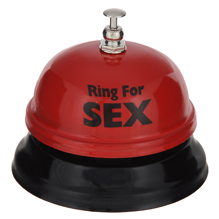 Звонок настольный Эврика Ring For Sex, цвет: красный95091 Звонок настольный Эврика Ring For Sex, цвет: красный95091Механический настольный звонок Эврика Ring For Sex изготовлен из металла. С его помощью вы можете оповещать ваших близких о своих желаниях. Этот звонок будет отличным подарком, который принесет хорошее настроение. Материал: металл.