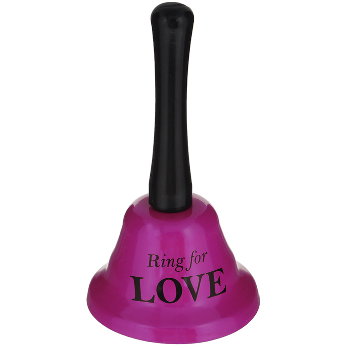 Колокольчик Эврика Ring For Love, цвет: розовый93762 Колокольчик Эврика Ring For Love, цвет: розовый93762Колокольчик Эврика Ring For Love изготовлен из металла и пластика. С его помощью вы можете оповещать ваших близких о своих желаниях. Этот колокольчик будет отличным подарком, который принесет хорошее настроение. Материал: металл, пластик.
