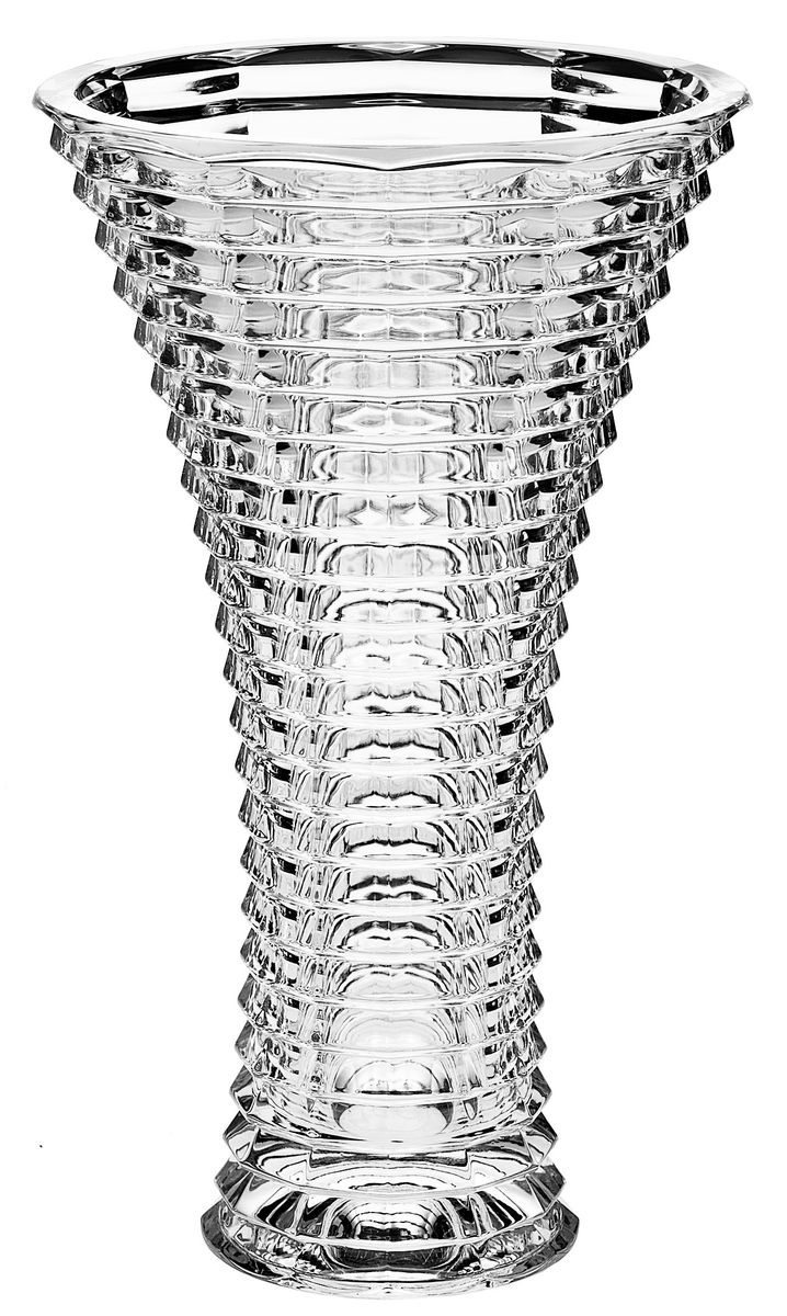 Ваза Crystal Bohemia, высота 29,5 см990/80218/0/47600/300-109 Ваза Crystal Bohemia, высота 29,5 см990/80218/0/47600/300-109Ваза Crystal Bohemia выполнена из прочного высококачественного хрусталя и декорирована рельефом. Она излучает приятный блеск и издает мелодичный звон. Ваза сочетает в себе изысканный дизайн с максимальной функциональностью. Ваза не только украсит дом и подчеркнет ваш прекрасный вкус, но и станет отличным подарком. Высота: 29,5 см. Диаметр по верхнему краю: 17,5 см. Диаметр основания: 9,5 см.