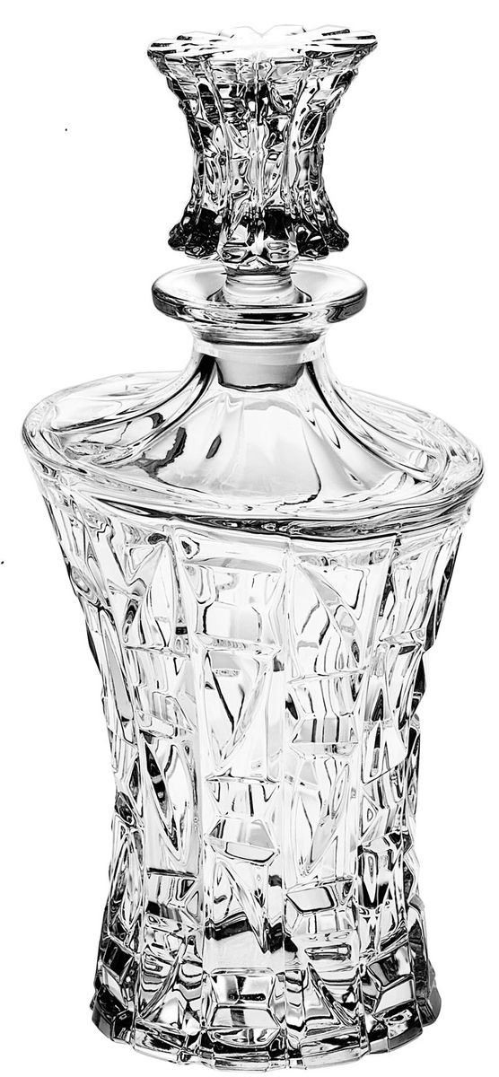 Штоф Crystal Bohemia, 700 мл290/48013/1/47610/070-109 Штоф Crystal Bohemia, 700 мл290/48013/1/47610/070-109Штоф Crystal Bohemia выполнен из прочного высококачественного хрусталя и декорирован рельефом. Он излучает приятный блеск и издает мелодичный звон. Штоф предназначен для хранения и красивой подачи виски и бренди. Он сочетает в себе изысканный дизайн с максимальной функциональностью и прекрасно впишется в интерьер вашей кухни. Штоф не только украсит ваш кухонный стол и подчеркнет прекрасный вкус хозяйки, но и станет отличным подарком. Высота (без пробки): 21 см. Диаметр основания: 10 см.