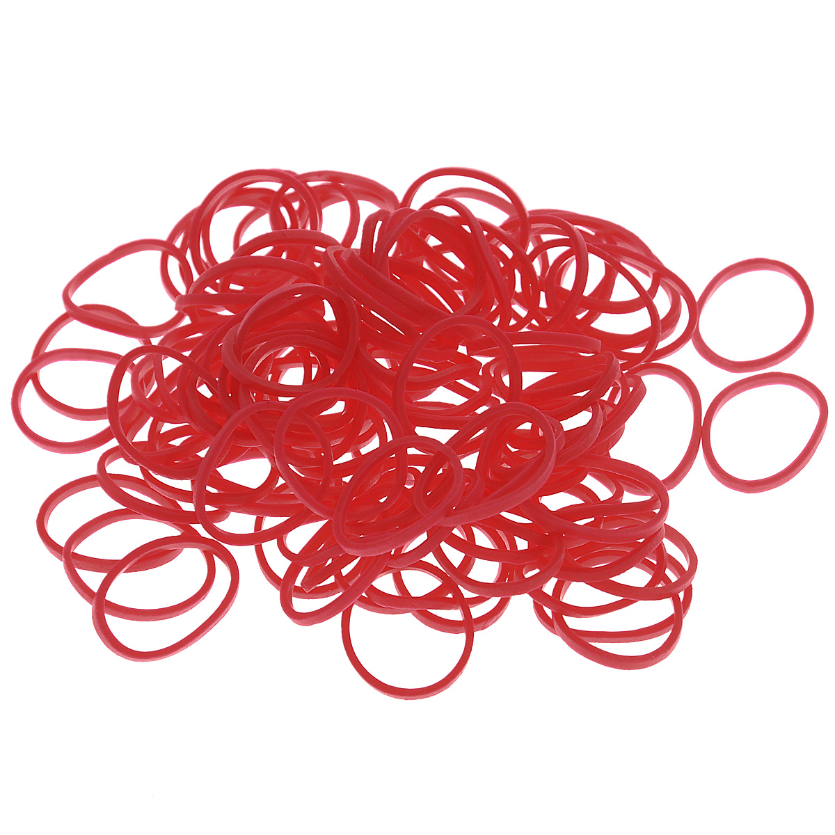 Резиночки безлатексные Rainbow Loom Solid Band, с клипсами, цвет: красный, 600 штB0008-2014-09 Резиночки безлатексные Rainbow Loom Solid Band, с клипсами, цвет: красный, 600 штB0008-2014-09Уникальные резиночки Rainbow Loom Solid Band для плетения браслетов понравятся всем юным рукодельницам. Самый популярный в мире способ плетения украшений и аксессуаров станет занимательным и очень полезным времяпрепровождением. Резиночки, изготовленные из резины, хорошо тянутся, позволяя плести разнообразные узоры. Плетение выполняется руками или крючком. Концы готового браслета удобно соединять специальной клипсой. В комплект входят 600 резиночек и 24 с-клипсы. Процесс плетения с резиночками Rainbow Loom Solid Band развивает творческие способности детей, помогает самовыражению и созданию уникальных творений своими руками.