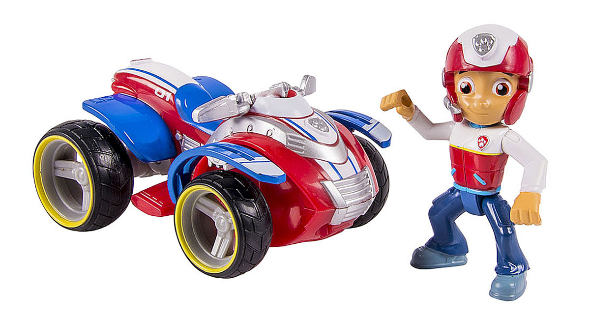 Paw Patrol Игрушка Квадроцикл Райдера16601 Ryder Paw Patrol Игрушка Квадроцикл Райдера16601 RyderИгрушка Paw Patrol Квадроцикл и фигурка спасателя Райдера непременно порадует малыша. Квадроцикл с героем популярного анимационного мультфильма выполнен из высококачественной пластмассы и раскрашен яркими безопасными красками. Квадроцикл имеет подвижные прорезиненные колеса. У фигурки спасателя подвижна голова и конечности. Ваш малыш сможет часами играть с этим замечательным набором, выдумывая различные интересные истории. Такие игры развивают мелкую моторику, социальные навыки и воображение. Порадуйте свою малышку таким замечательным подарком!