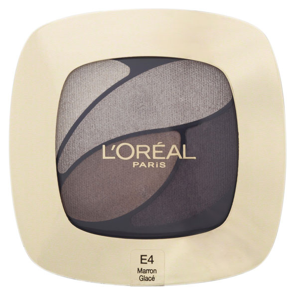LOreal Paris Тени для век Color Riche, Квадро, оттенок E4, Кожаный клатч, стойкие, 4,5 гA6507400 LOreal Paris Тени для век Color Riche, Квадро, оттенок E4, Кожаный клатч, стойкие, 4,5 гA6507400Тени Квадро Color Riche - ваш персональный визажист . Модные оттенки, насыщенные цвета. Формула нового поколения: идеальная пропорция пигментов и перламутровых частиц для достижения насыщенного и яркого цвета. Инновационный двусторонний аппликатор для профессионального нанесения: традиционная кисточка для растушевки базовых цветов, углообразная кисточка для создания эффекта подводки. Нежная кремовая текстура. Стойкость 12 часов.