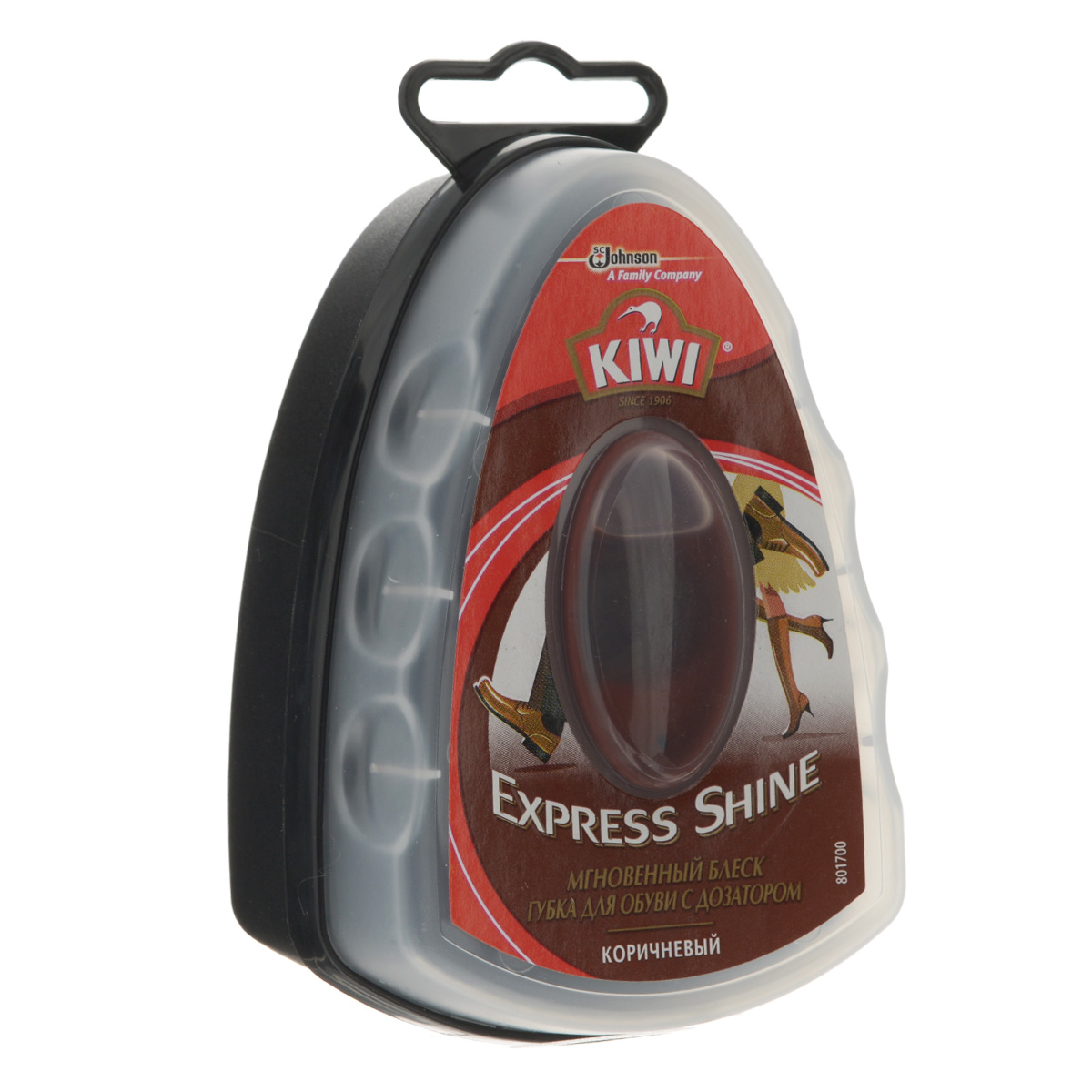 Губка для обуви Kiwi Express Shine, с дозатором, цвет: коричневый, 7 мл644454 Губка для обуви Kiwi Express Shine, с дозатором, цвет: коричневый, 7 мл644454Губка для обуви Kiwi Express Shine предназначена для мгновенного ухода за вашей обувью. Губка освежает цвет и придает блеск, подходит для всех видов гладкой и искусственной кожи. Уникальная система контролируемой дозировки выделяет одинаковое количество полирующего состава. Эргономичная форма губки, ребристые боковые поверхности для удобства использования. Губка прочно приклеена к корпусу, не открывается даже при длительном использовании.