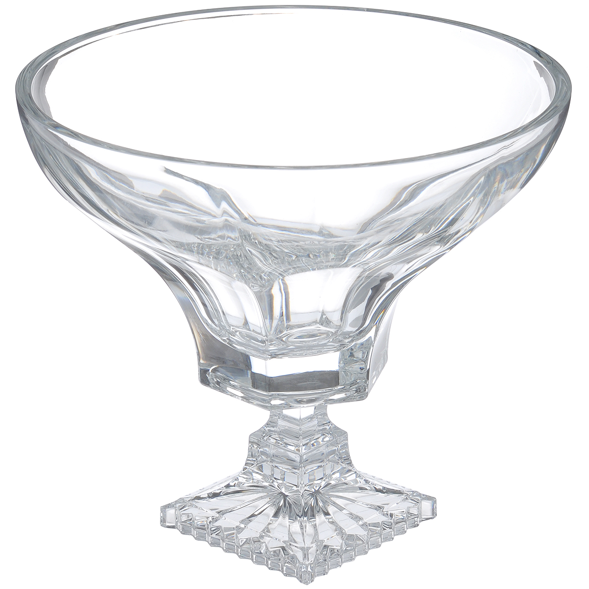 Салатник Crystal Bohemia, диаметр 25,5 см990/65823/0/44600/255-109 Салатник Crystal Bohemia, диаметр 25,5 см990/65823/0/44600/255-109Салатник Crystal Bohemia изготовлен из хрусталя и выполнен в форме большой чаши на ножке, декорирован рельефом. Данный салатник сочетает в себе изысканный дизайн с максимальной функциональностью. Он прекрасно впишется в интерьер вашей кухни и станет достойным дополнением к кухонному инвентарю. Такой салатник не только украсит ваш кухонный стол и подчеркнет прекрасный вкус хозяйки, но и станет отличным подарком. Диаметр: 25,5 см. Высота: 23 см.