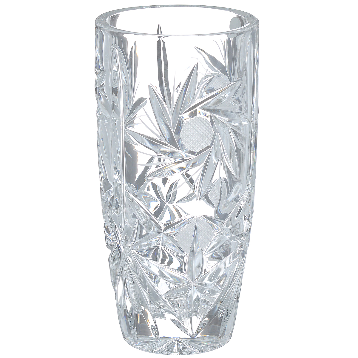 Ваза Crystal Bohemia, высота 20,5 см860/81003/0/49601/205-109 Ваза Crystal Bohemia, высота 20,5 см860/81003/0/49601/205-109Изящная ваза Crystal Bohemia изготовлена из хрусталя. Ваза оформлена красивым рельефным рисунком, что делает ее изящным украшением интерьера. Ваза Crystal Bohemia дополнит интерьер офиса или дома и станет желанным и стильным подарком. Высота вазы: 20,5 см. Диаметр вазы (по верхнему краю): 9,5 см.