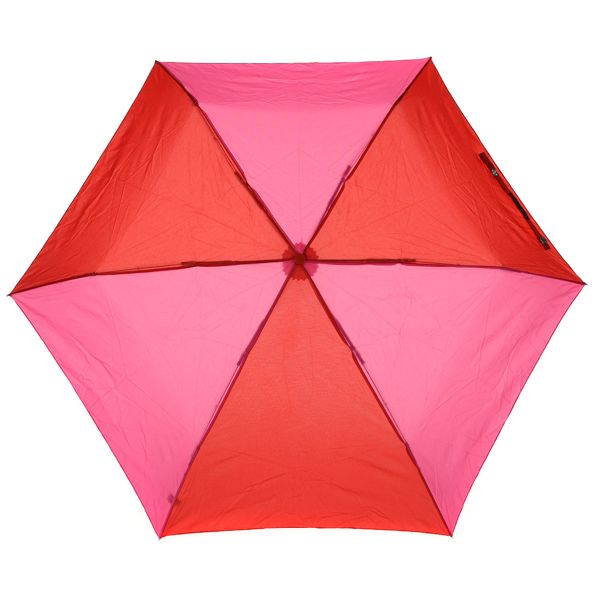 Зонт женский Lulu Guinness Dice Handle, механический, 3 сложения, цвет: розовый, красныйL 718 3S2548 Зонт женский Lulu Guinness Dice Handle, механический, 3 сложения, цвет: розовый, красныйL 718 3S2548Стильный зонт “Dice Handle” защитит от непогоды, а его компактный размер позволит вам всегда носить его с собой. “Ветростойкий” каркас зонта выполнен из алюминия и состоит из шести спиц с элементами из фибергласса, зонт оснащен удобной рукояткой из пластика, изготовленной в виде игральной кости. Купол зонта выполнен из прочного полиэстера красно-розового цвета. На рукоятке для удобства есть небольшой шнурок-резинка, позволяющий надеть зонт на руку тогда, когда это будет необходимо. К зонту прилагается чехол на липучке. Зонт механического сложения: купол открывается и закрывается вручную, стержень также складывается вручную до характерного щелчка. Характеристики: Материал: алюминий, фибергласс, пластик, полиэстер. Цвет: розовый, красный. Длина ручки (стержня) в раскрытом виде: 52 см. Вес: 138 г. Диаметр зонта (в сложенном виде): 3 см. Артикул: L 718 3S2548.