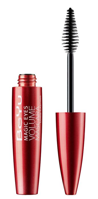 BE YU Тушь для ресниц Blooming Beauty Magic Eyes Volume Mascara 1, 15 мл3619.1 BE YU Тушь для ресниц Blooming Beauty Magic Eyes Volume Mascara 1, 15 мл3619.1Тушь стойкая с эффектом объема Создает идеальную форму и объем ресниц благодаря уникальному аппликатору с заостренной формой и необычным срезом щетинок: зауженная вершина идеальна для точного окрашивания ресниц во внутренних уголках глаз и для коротких нижних ресничек; широкое основание аппликатора создает идеальную форму и дополнительный объем ресницам у внешних уголков глаз Стойкая формула покрывает и окутывает каждую ресничку, создавая тонкий кокон Деликатный глянцевый эффект благодаря комбинации высоко классных пигментов и полимеров Подходит для чувствительных глаз и пользователей контактных линз Не содержит отдушек и парабенов
