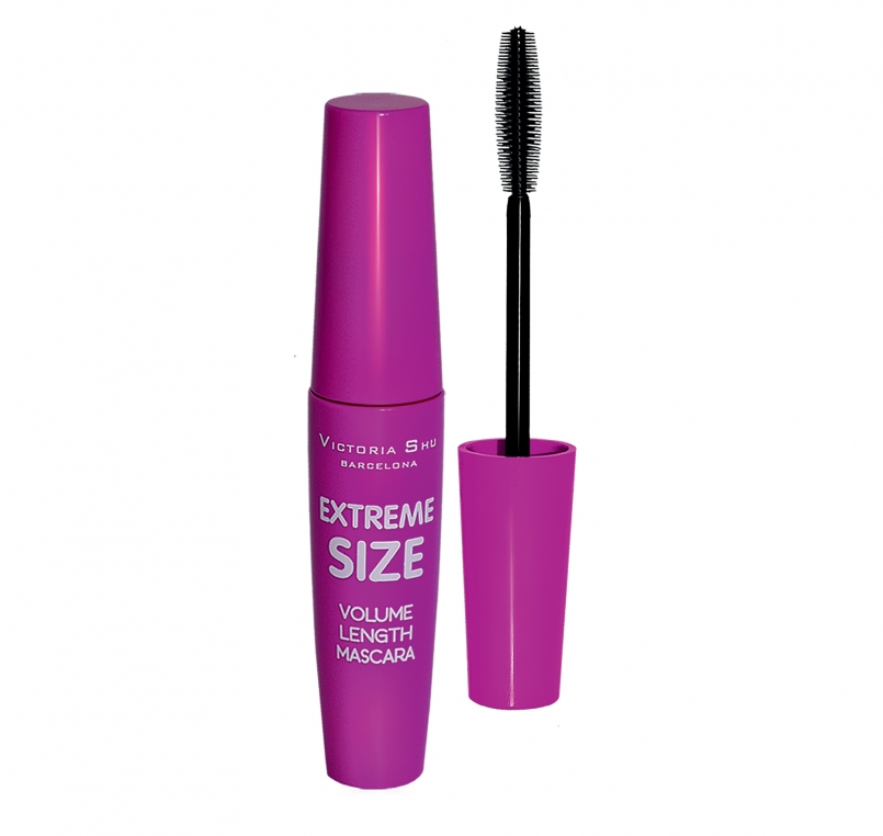 Victoria Shu Тушь для ресниц Extreme size, 11 мл888V15468 Victoria Shu Тушь для ресниц Extreme size, 11 мл888V15468Формула с микроволокнами придают экстремальное удлинение. Силиконовая щеточка- фиксатор из 26 колец. Витамин Е питает и укрепляет. Результат – выразительный объем и удлинение до бесконечности!