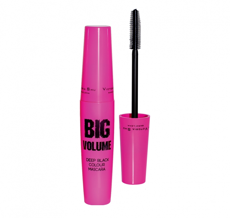 Victoria Shu Тушь для ресниц Big volume, 11 мл890V15470 Victoria Shu Тушь для ресниц Big volume, 11 мл890V15470Специальная формула быстрого скольжения с угольно- черным пигментом. Силиконовая щеточка с микрощитинками из 37 колец. Укрепляющий компонент – канделильский воск. Результат – в 3 раза более пушистые и объемные ресницы с эффектом «Smoky look»!
