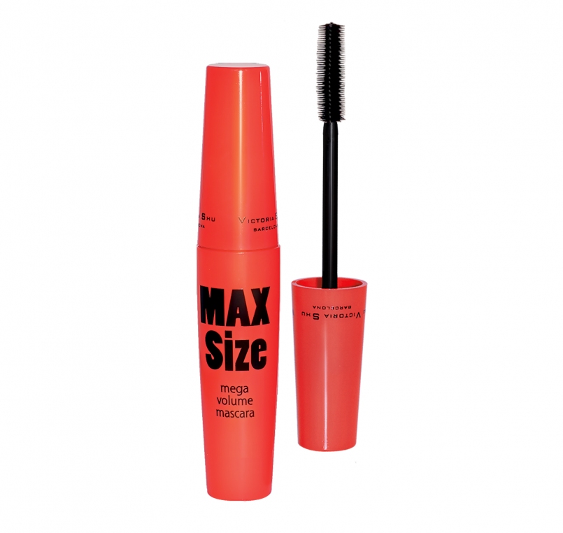 Victoria Shu Тушь для ресниц Max size, 11 мл891V15471 Victoria Shu Тушь для ресниц Max size, 11 мл891V15471Кремообразная формула со специальными утолщающими компонентами. Щеточка-резервуар для моментально эффекта. Карнаубкий воск защищает и препятствует выпадению. Результат – максимально пышные и объемные ресницы!