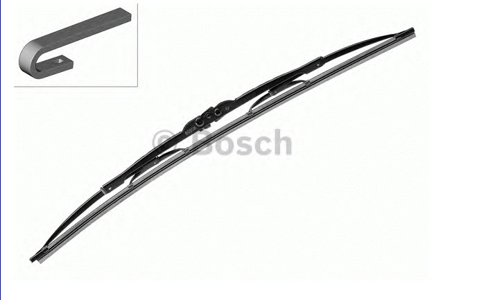 Стеклоочистители Bosch 1x6503397004587 Стеклоочистители Bosch 1x6503397004587Мercedes ( Груз ), Renault,Toyota Тип крепления - 1