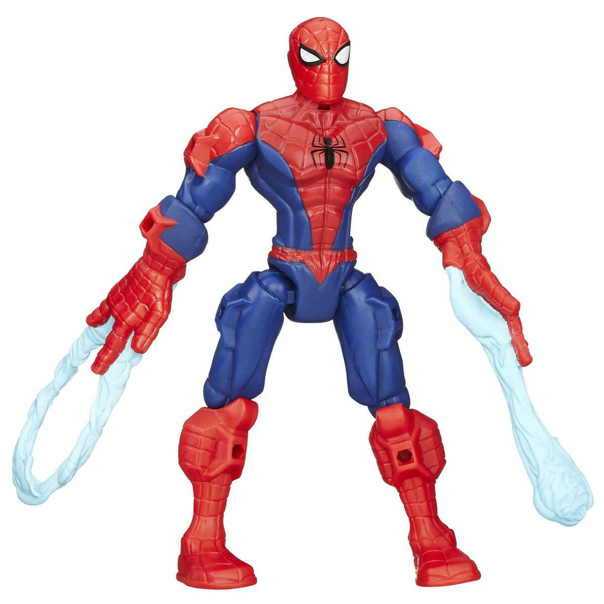 Разборная фигурка Super Hero Mashers Spider-ManA6825EU4_B0690 Разборная фигурка Super Hero Mashers Spider-ManA6825EU4_B0690Разборная фигурка Super Hero Mashers Spider-Man обязательно понравится любому маленькому поклоннику комиксов и мультфильмов о супергероях! Фигурка выполнена из прочного пластика в виде могучего супергероя Человека-Паука. Голова, руки и ноги фигурки подвижны, вращаются и сгибаются, а также отделяются от корпуса. Фигурка совместима с другими фигурками из серии Super Hero Mashers. Собрав коллекцию фигурок от Hasbro, вы сможете создать своего супергероя, объединяя способности разных героев комиксов Marvel. Все элементы обладают единым способом крепления, что позволяет создавать различные комбинации. Ребенок с удовольствием будет играть с фигуркой, придумывая разные истории. Порадуйте его таким замечательным подарком!