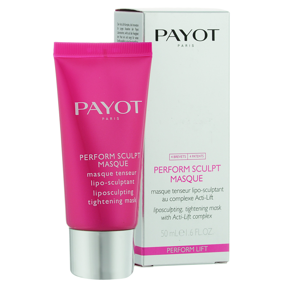 Payot Моделирующая маска Perform Lift для лица с эффектом лифтинга 50 мл65092176 Payot Моделирующая маска Perform Lift для лица с эффектом лифтинга 50 мл65092176Маска прекрасно подтягивает и разглаживает кожу; снимает напряжение; делает контур лица более четким. Используйте маску 1-2 раза в неделю. Нанесите толстым слоем на кожу лица, шеи и декольте на 15 минут, удалите излишки салфеткой, далее используйте тоник.