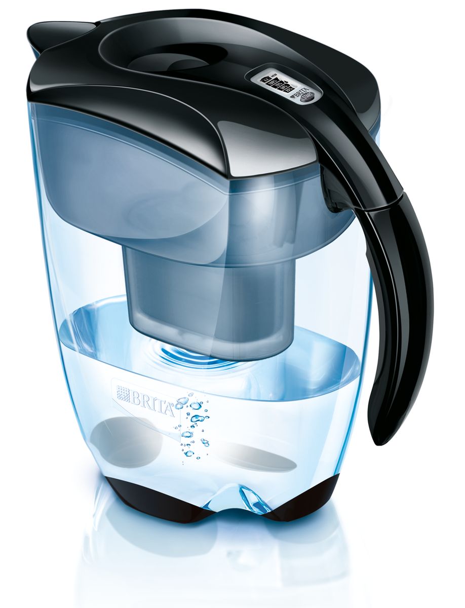 Фильтр-кувшин для воды Brita Elemaris XL, цвет: черный, 3,5 л1000823 Фильтр-кувшин для воды Brita Elemaris XL, цвет: черный, 3,5 л1000823Фильтр-кувшин Brita Elemaris XL, выполненный из качественного пластика, станет необходимым помощником на вашей кухне. Вода, очищенная данным фильтром обладает рядом преимуществ: - улучшает вкус горячих и холодных напитков, - увеличивает срок службы бытовых приборов, препятствуя образованию накипи, - идеальна для приготовления вкусной и здоровой пищи, - придает более насыщенный вкус и аромат чаю и кофе. Технология картриджа Maxtra снижает содержание в воде таких веществ, как хлор, алюминий, тяжелые металлы (свинец и медь), некоторые пестициды и органические примеси. Также он отфильтровывает соли жесткости. Особенности данного фильтра: - только для Maxtra, - благодаря удобной функции (одним нажатием кнопки) заменить картридж очень просто, - автоматически закрывающаяся крышка в отверстии для заливки воды, - умный индикатор Brita Meter, который, благодаря функции трех параметров, способен...