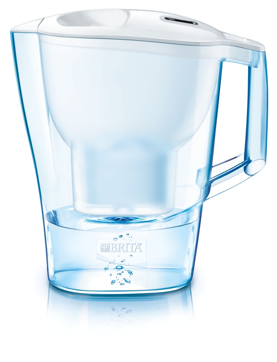 Фильтр-кувшин для воды Brita Aluna XL, цвет: белый, 3,5 л1008943 Фильтр-кувшин для воды Brita Aluna XL, цвет: белый, 3,5 л1008943Фильтр-кувшин Brita Aluna XL, выполненный из пластика, станет необходимым помощником на вашей кухне. Вода, очищенная данным фильтром обладает рядом преимуществ: - улучшает вкус горячих и холодных напитков, - увеличивает срок службы бытовых приборов, препятствуя образованию накипи, - идеальна для приготовления вкусной и здоровой пищи, - придает более насыщенный вкус и аромат чаю и кофе. Технология картриджа Maxtra снижает содержание в воде таких веществ, как хлор, алюминий, тяжелые металлы (свинец и медь), некоторые пестициды и органические примеси. Также он отфильтровывает соли жесткости. Особенности данного фильтра: - только для Maxtra, - благодаря удобной функции (одним нажатием кнопки) заменить картридж очень просто, - календарь: механический индикатор ресурса кассеты будет автоматически напоминать вам о необходимости заменить кассету через каждые 4 недели использования, - эргономичный дизайн, ...