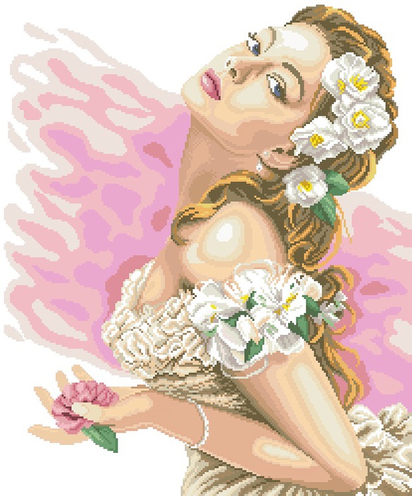 Набор для вышивания крестом Lanarte Lady of the Camellias, 37 х 48 см924080 Набор для вышивания крестом Lanarte Lady of the Camellias, 37 х 48 см924080Набор для вышивания крестом Lanarte Lady of the Camellias является результатом особого подхода к дизайну, разработанному в студии компании в Голландии. Сделать так, чтобы предмет соответствовал и дополнял интерьер современного жилища, - такую задачу поставили перед собой во главу угла дизайнеры. Рисунок выполняется в технике счетный крест. Вышивание отвлечет вас от повседневных забот и превратится в увлекательное занятие! Работа, сделанная своими руками, создаст особый уют и атмосферу в доме и долгие годы будет радовать вас и ваших близких. В набор входит: - канва белого цвета (ткань Aida 14 - 100% хлопок), - черно-белая символьная схема с инструкцией на русском языке, - мулине DMC 100% хлопок (35 цветов), - игла. Размер канвы: 65 х 53 см.