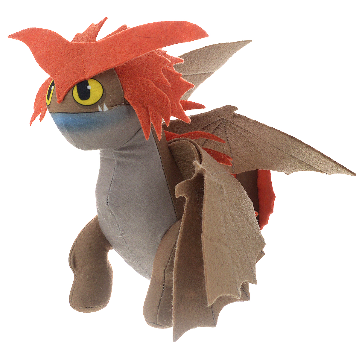 Мягкая игрушка Dragons Дракон, цвет: светло-коричневый, 20 см66572св.коричневый Мягкая игрушка Dragons Дракон, цвет: светло-коричневый, 20 см66572св.коричневыйМягкая плюшевая игрушка Dragons Дракон понравится любому маленькому поклоннику мультфильма Как приручить дракона. Игрушка выполнена из приятного на ощупь текстильного материала в виде коричневого дракона с большими красными шипами. У игрушки большие глазки и широкие крылья. Эта забавная игрушка принесет радость и подарит своему обладателю мгновения приятных воспоминаний. Такая игрушка станет отличным подарком вашему ребенку!