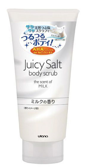 Utena Молочный скраб Juicy Salt для тела на основе соли 300гр393110 Utena Молочный скраб Juicy Salt для тела на основе соли 300гр393110Молочный скраб для тела делает кожу светлой, гладкой и идеально чистой. Натуральные гранулы соли и специальный компонент (альфагидроксикислота), содержащиеся в данном скрабе, устраняют старые ороговевшие клетки кожи, очищают поры и убирают излишний кожный жир. Особые вещества скраба поддерживают кожу в увлажненном состоянии даже после приема ванны.