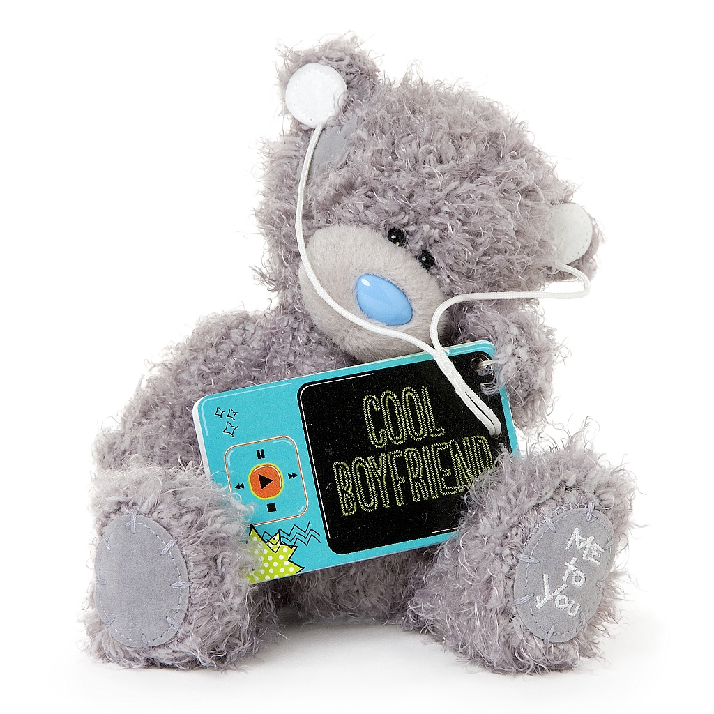 Me to You Мягкая игрушка Мишка Тедди, 18 см. G01W3409G01W3409 Me to You Мягкая игрушка Мишка Тедди, 18 см. G01W3409G01W3409Очаровательная игрушка Me to You Мишка Тедди выполнена в виде трогательного медвежонка. Игрушка изготовлена из высококачественных текстильных материалов. Специальные гранулы, используемые при ее набивке, способствуют развитию мелкой моторики рук малыша. Глазки и носик выполнены из пластика. В лапках медвежонок держит голубой плеер, выполненный из пластика, с надписью Cool Boyfriend, а в ушках у него наушники. Удивительно мягкая игрушка принесет радость и подарит своему обладателю мгновения нежных объятий и приятных воспоминаний. Долгая история Мишки Тедди создала целый культ в истории, про него снимали мультфильмы и фильмы, сочиняли сказки и песни, он был любимцем детей и взрослых множество лет и является им сейчас. Нет лучшего подарка для ребенка или для девушки, чем Мишка Тедди от Me To You. Он способен выразить Вашу любовь, заботу или дружбу. Он подарит огромное количество любви и ласки своему владельцу, как это делали миллионы других...