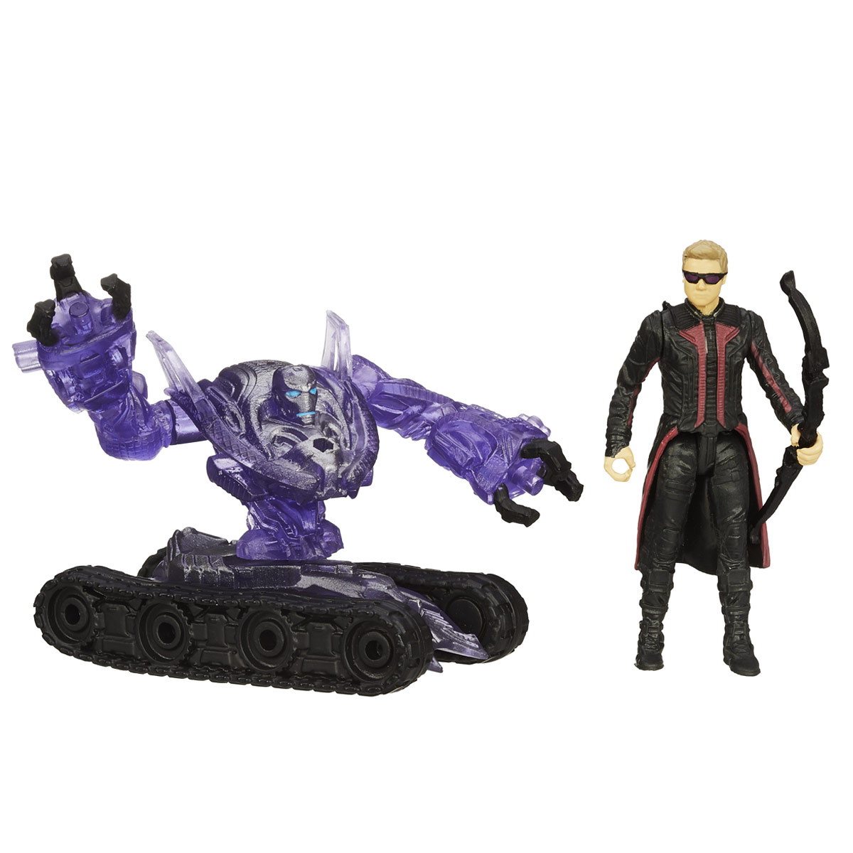 Мини-фигурка Avengers Marvels Hawkeye, с аксессуарамиB5768EU4_B1485 Мини-фигурка Avengers Marvels Hawkeye, с аксессуарамиB5768EU4_B1485Мини-фигурка Avengers Marvels Hawkeye непременно привлечет внимание вашего ребенка и не позволит ему скучать. Фигурка выполнена в виде супергероя Соколиного Глаза из команды Мстителей. В комплект также входят элементы для сборки фигурки Sub-Ultron 004. Фигурка выполнена из прочного безопасного пластика. Она в точности повторяет внешний вид героя фильма. Голова, руки и ноги фигурки подвижны, что позволяет придавать ей различные позы и открывает малышу неограниченный простор для игр. Соберите все мини-фигурки героев Marvel от Hasbro, и соедините фигурки Sub-Ultron в большого боевого робота! Небольшие размеры фигурки позволят ребенку брать ее с собой на прогулку и в гости, так что малышу не придется расставаться со своей игрушкой. Он проведет множество счастливых мгновений, играя с ней и придумывая различные истории.