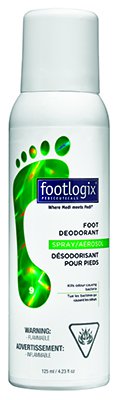 Footlogix Дезодорант для ног с антибактериальным эффектом, 125 млFXP09R0125-9 Footlogix Дезодорант для ног с антибактериальным эффектом, 125 млFXP09R0125-9Дезодорант нейтрализует неприятные запахи, экстракт мяты охлаждает кожу и оставляет освежающий аромат. Экстракт чайного дерева защищает ноги от грибковых заболеваний. Гигиенический дозатор предотвращает попадание воздуха в продукт, что позволяет продлить срок хранения. Идеален для спортсменов и людей, которые носят обувь из недышащего материала.