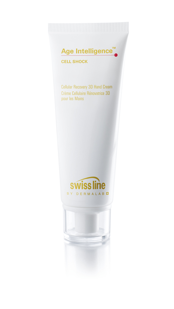 Swiss Line Cell Shock Восстанавливающий 3D крем для рук, 75 мл1160 Swiss Line Cell Shock Восстанавливающий 3D крем для рук, 75 мл11601D — крем ухаживает за ногтями, кутикулой и кожей рук. 2D — крем работает на трех уровнях: возвращает способность к обновлению и восстановлению на клеточном уровне, защищает руки на уровне эпидермиса, укрепляет на уровне дермы. 3D — крем оказывает тройное действие на кожу: укрепляет и разглаживает кожу, защищает ее от агрессии внешней среды, а также осветляет пигментацию.