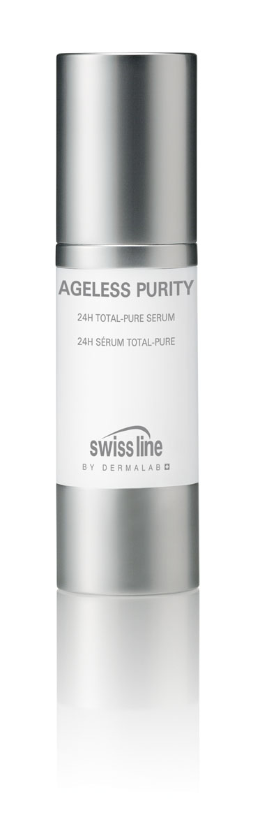 Swiss Line Ageless Purity Сыворотка для лица себорегулирующая антивозрастная для кожи с акне, 30 мл1306 Swiss Line Ageless Purity Сыворотка для лица себорегулирующая антивозрастная для кожи с акне, 30 мл1306Себонормализирующая антивозрастная сыворотка имеет нежную шелковистую текстуру, бережно ухаживает за кожей склонной к высыпаниям. Быстро впитывается, оставляя ощущение свежести и чистоты. Высокую активность, эффективность и полифункциональность формулы гарантирует синергетическое действие следующих компонентов: глицирризиновая, гликолевая, салициловая кислоты, липаза, экстракты папайи, гибискуса, мяты, иглицы, цинк и глюконат магния. В результате воздействия сыворотки на кожный покров наблюдается: • сужение пор; • нормализация секреции сальных желез; • устранение причин проявления угревой сыпи и предотвращение повторного появления акне; • исчезновение пигментных пятен (меланиновых и застойных); • уменьшение признаков старения РЕКОМЕНДУЕТСЯ Для ухода за комбинированной или жирной кожей, склонной к образованию комедонов, акне и постакне.