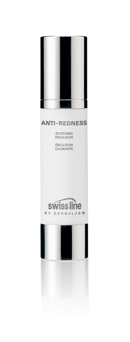 Swiss Line Anti-redness Успокаивающая эмульсия для лица от покраснений, 50 мл1350 Swiss Line Anti-redness Успокаивающая эмульсия для лица от покраснений, 50 мл1350Эмульсия эффективно ухаживает за кожей с куперозом и кожей, раздраженной после агрессивных косметических процедур. Средство значительно уменьшает покраснение кожи, уменьшает выраженность сосудистых звездочек, устраняет жжение и дискомфорт. Эмульсия имеет зеленоватый оттенок, благодаря чему визуально нейтрализует красноту кожи.