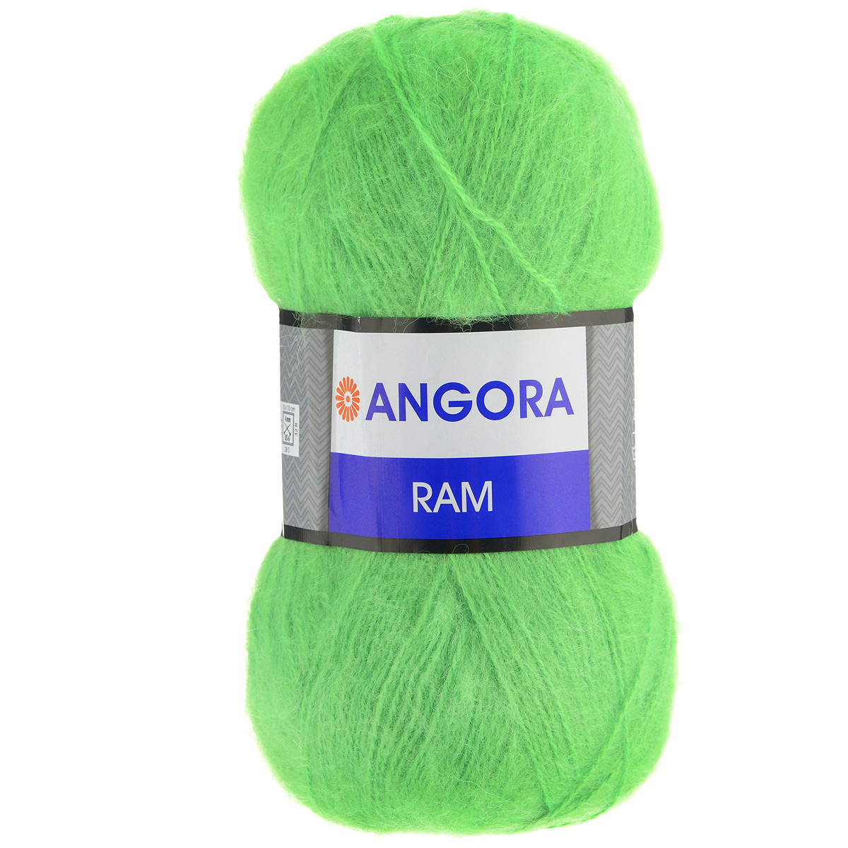 Пряжа для вязания YarnArt Angora Ram, цвет: ярко-зеленый (10118), 500 м, 100 г, 5 шт372037_10118 Пряжа для вязания YarnArt Angora Ram, цвет: ярко-зеленый (10118), 500 м, 100 г, 5 шт372037_10118Пряжа для вязания YarnArt Angora Ram изготовлена из натурального мохера с добавлением акрила. Пряжа из такого материала обладает повышенной прочностью и эластичностью, а изделия получаются теплые и уютные. Скрутка нити плотная, равномерная, не расслаивается, не путается, хорошо скользит по спицам, вяжется очень легко. Петли выглядят аккуратно, а натуральный мохер обеспечивает теплоту, легкость и превосходный внешний вид. Нить можно комбинировать с полушерстяными пряжами для смягчения рисунка, придания благородной пушистости фактуре нити, а также для улучшения тепловых характеристик. Благодаря содержанию синтетических волокон, изделия из YarnArt Angora Ram устойчива к скатыванию, а благодаря своей мягкости подходит для детских вещей. Ажурные вещи из этой пряжи сохраняют тепло не хуже плотного вязания, оставаясь легкими и объемными. Рекомендована ручная стирка до 30°C. Рекомендованные спицы и крючок для вязания 4 мм. Состав: 40% мохер,...