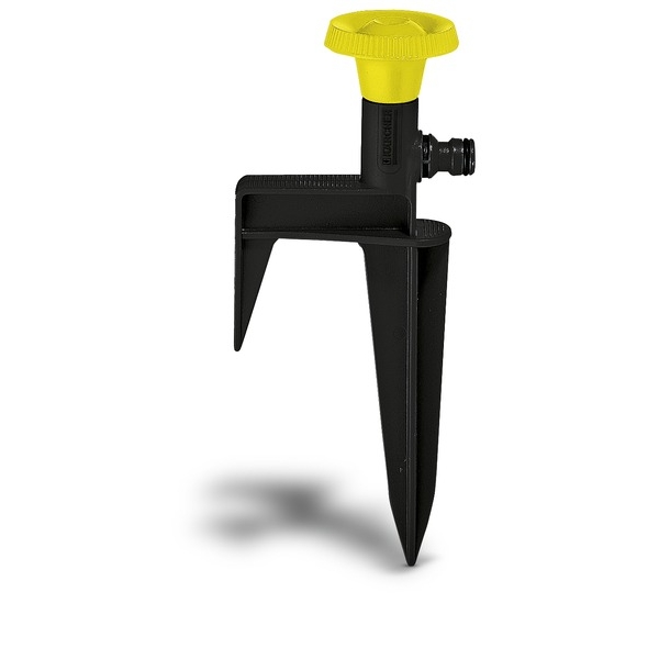 Дождеватель круговой на пике Karcher CS 90. 2.645-024.02.645-024.0 Дождеватель круговой на пике Karcher CS 90. 2.645-024.02.645-024.0Круговой разбрызгиватель Karcher CS 90 используется для орошения земельных участков. Прочный колышек обеспечивает простоту и удобство фиксации распылителя на неровной поверхности. Имеет круговой сектор орошения вокруг себя (360°). Разбрызгиватель обеспечивает равномерный полив вокруг него. Конструкция выполнена из качественных материалов для сохранения длительного срока службы. Диаметр полива 9 м, площадь полива до 64 м2. Установка: на пике.