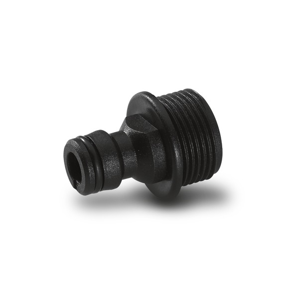 Штуцер с наружной резьбой Karcher G3/4. 2.645-099.02.645-099.0 Штуцер с наружной резьбой Karcher G3/4. 2.645-099.02.645-099.0Штуцер Karcher предназначен для соединения коннекторов с дождевателями. Штуцер имеет наружную резьбу G3/4. Соединение может осуществляться с элементами, имеющими внутреннюю резьбу. Выполнен из прочного пластика.