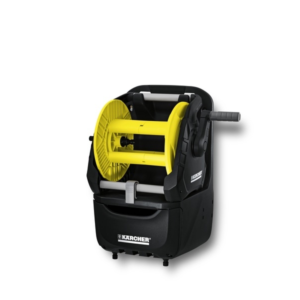 Катушка для шланга Karcher HR 7.300 Premium 2.645-163.02.645-163.0 Катушка для шланга Karcher HR 7.300 Premium 2.645-163.02.645-163.0В комплект катушки Karcher HR 7.300 Premium входит настенный бокс для аксессуаров, барабан для шлангов, компактный набор для полива, съемный барабан для шлангов для переносного и стационарного использования (2 в 1). Особенности: Компактная оросительная станция. Удобное хранение разнообразных садовых принадлежностей. В смонтированном состоянии. Возможность мобильного и стационарного применения (2 в 1). С держателями для принадлежностей и вместительным ящиком. Держатель для распылителя с удлиняющей трубкой. Угловой штуцер предотвращает перекручивание и перегиб шланга. Рукоятка свободного хода. Возможность переоснащения для левшей.