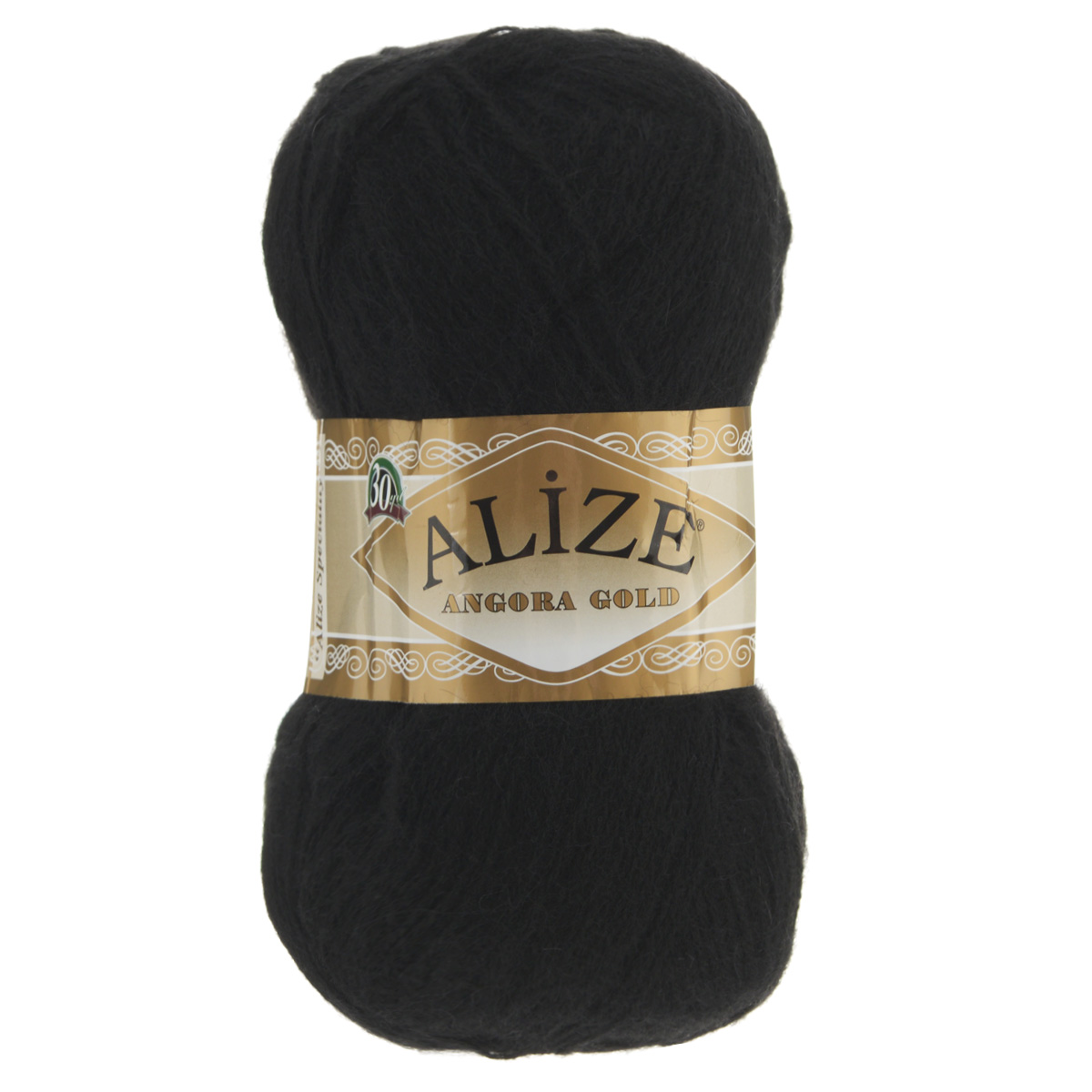 Пряжа для вязания Alize Angora Gold, цвет: черный (60), 550 м, 100 г, 5 шт364111_60 Пряжа для вязания Alize Angora Gold, цвет: черный (60), 550 м, 100 г, 5 шт364111_60Пряжа для вязания Alize Angora Gold изготовлена из акрила, мохера и шерсти, что способствует прекрасному тепловому обмену, легкости и комфорту. Ниточка тонкая, пушистая. Из данной пряжи получаются вещи, которые не требуют ни украшений, ни дополнений. Пряжа допускает самую простую и примитивную вязку, но при этом смотрится необычно благодаря своей цветовой палитре. В ее состав входит акрил, что позволяет стирать ваши изделия в стиральной машине (на деликатной стирке) и они не потеряют свою первоначальную форму. Классическая зимняя пряжа для вязания теплых пушистых вещей. Пряжа отлично подходит для вязания свитеров, жилетов, шарфов, шапок, шалей и пр. Рекомендуется ручная стирка. Рекомендованные спицы № 3-6, крючок № 2-4. С такой пряжей для ручного вязания вы сможете связать своими руками необычные и красивые вещи. Состав: 80% акрил, 10% шерсть, 10% мохер.