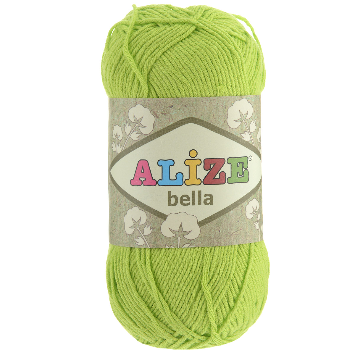 Пряжа для вязания Alize Bella, цвет: салатовый (612), 180 м, 50 г, 5 шт364124_612 Пряжа для вязания Alize Bella, цвет: салатовый (612), 180 м, 50 г, 5 шт364124_612Пряжа Alize Bella подходит для ручного вязания детям и взрослым. Пряжа однотонная, приятная на ощупь, хорошо лежит в полотне. Изделия из такой нити получаются мягкие и красивые. Рекомендованные спицы 2-4 мм и крючок для вязания 1-3 мм. Комплектация: 5 мотков. Состав: 100% хлопок.