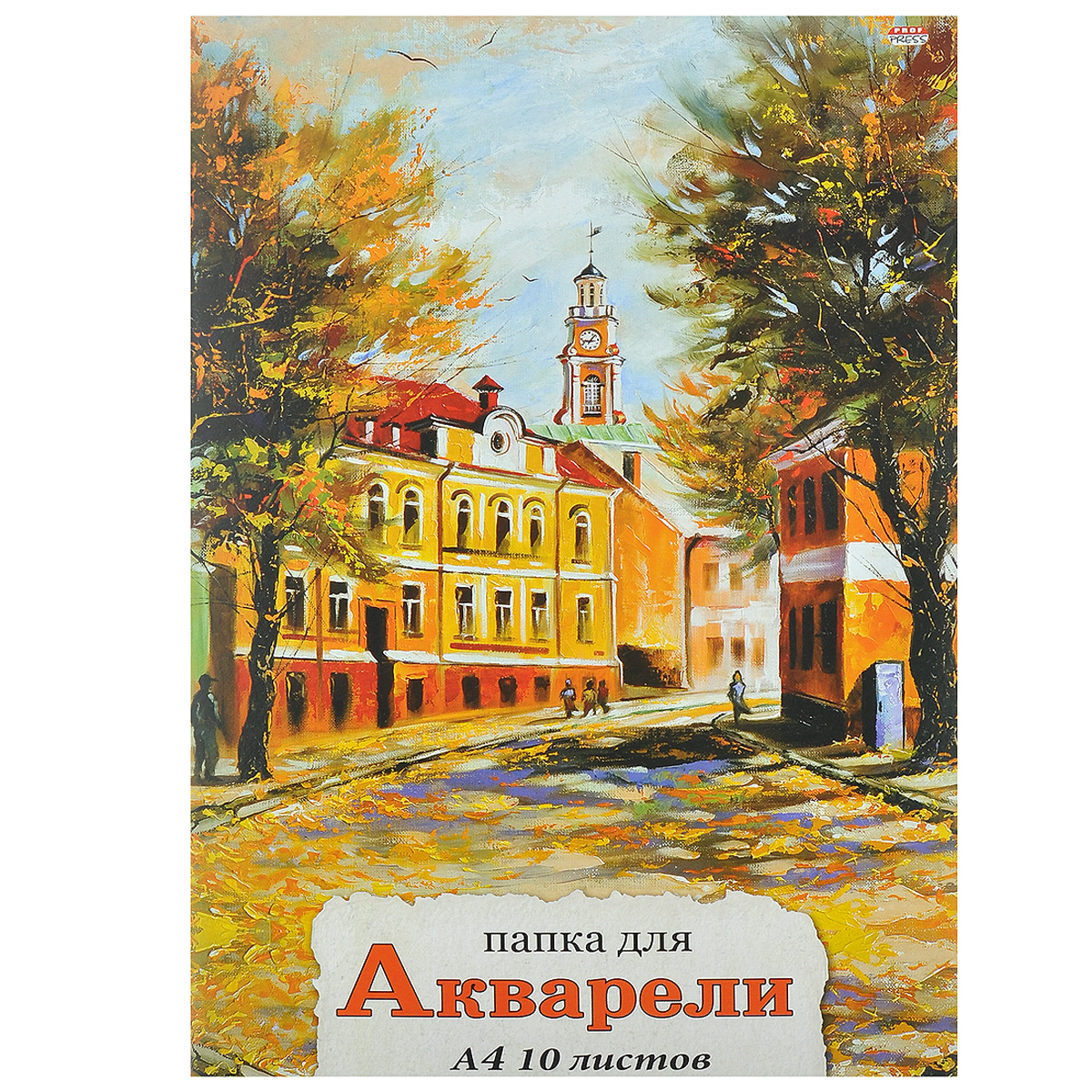 Папка для акварели Prof Press, 10 листов, формат А410-6751 Папка для акварели Prof Press, 10 листов, формат А410-6751Папка для акварели Prof Press поможет овладеть этой техникой живописи. Бумага прекрасно впитывает влагу, что является необходимым условием для работы с акварелью. Комплект содержит 10 листов бумаги формата А4, упакованных в картонную папку.