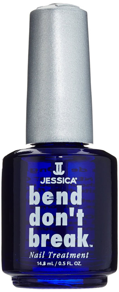 Jessica Cредство против ломкости ногтей Bend Don’t Break 14,8 млJR 149 Jessica Cредство против ломкости ногтей Bend Don’t Break 14,8 млJR 149Инновационное средство против ломкости ногтей (для всех типов ногтевой пластины). В отличие от обычных укрепителей, которые действуют на ногти только снаружи,это средство восстанавливает прочность ногтей изнутри, улучшая структуру ногтевой пластины. Интенсивно увлажняет ногтевую пластину, повышая ее эластичность и устойчивость к механическим повреждениям. Образует проницаемую для кислорода пленку, обволакивая и защищая его от обламывания и трещин.