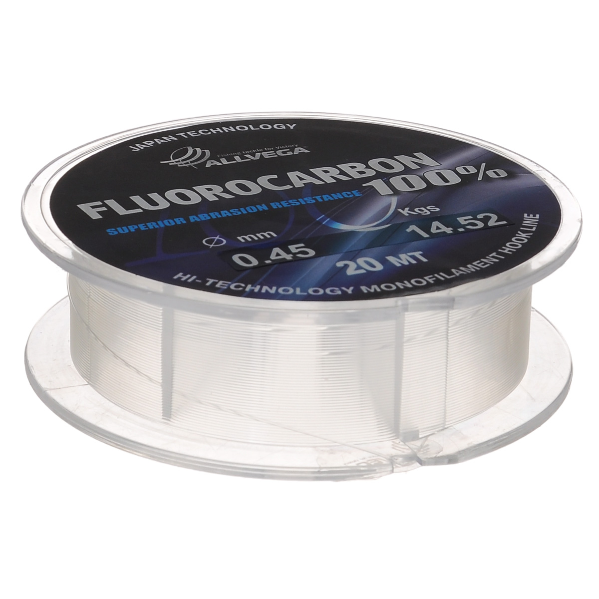Леска Allvega FX Fluorocarbon 100%, цвет: прозрачный, 20 м, 0,45 мм, 14,52 кг36266 Леска Allvega FX Fluorocarbon 100%, цвет: прозрачный, 20 м, 0,45 мм, 14,52 кг36266Allvega FX Fluorocarbon 100% имеет коэффициент преломления света, близкий к коэффициенту преломления света воды, поэтому эта леска незаметна в воде и незаменима во многих случаях. Широко используется в качестве поводковой лески, как для мирных рыб, так и для хищников. Кроме прозрачности, так же обладает высокой устойчивостью к внешним механическим воздействиям, таким как камни, песок, ракушечник, зубы хищников. Обладает малой растяжимостью, что позволяет более четко определять поклевку и просекать рыбу.