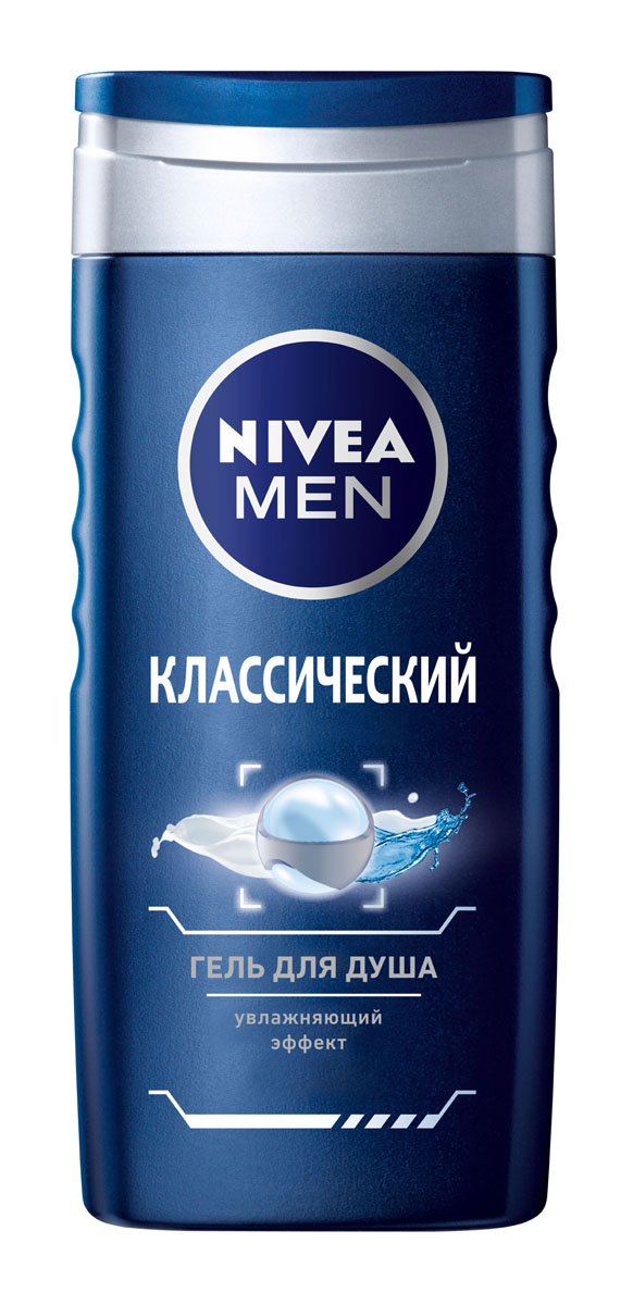 NIVEA Гель для душа Классический 250 мл1001317171 NIVEA Гель для душа Классический 250 мл1001317171•Формула с экстрактом Алое Вера и ухаживающими компонентами увлажняет и защищает Вашу кожу от пересушивания.