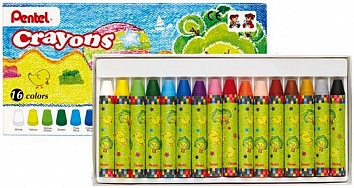 Мелки восковые Pentel Crayons, 16 цветовGTC-16 Мелки восковые Pentel Crayons, 16 цветовGTC-16Восковые мелки Pentel Crayons созданы специально для самых маленьких художников. Мелки обеспечивают удивительно мягкое письмо, не ломаются. В их изготовлении использовались абсолютно безопасные натуральные материалы. Восковые мелки Pentel Crayons помогают детям развивать мелкую моторику рук, координацию движений, воображение и творческое мышление, стимулируют цветовое восприятие, а также способствуют самовыражению. В наборе - 16 мелков. Количество цветов: 16. Длина мелка: 7 см.