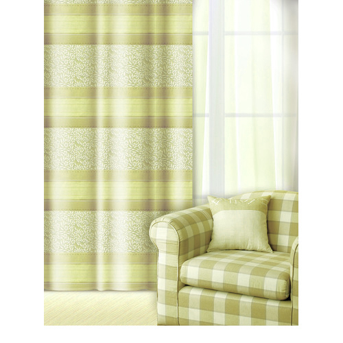 Штора Home Queen Флора, на петлях, цвет: зеленый, высота 275 см65007 Штора Home Queen Флора, на петлях, цвет: зеленый, высота 275 см65007Изящная штора Home Queen Флора выполнена из полиэстера. Плотная ткань, приятная цветовая гамма, жаккардовый цветочный рисунок и принт в полоску привлекут к себе внимание и органично впишутся в интерьер помещения. Эта штора будет долгое время радовать вас и вашу семью! Штора крепится на карниз при помощи петель.