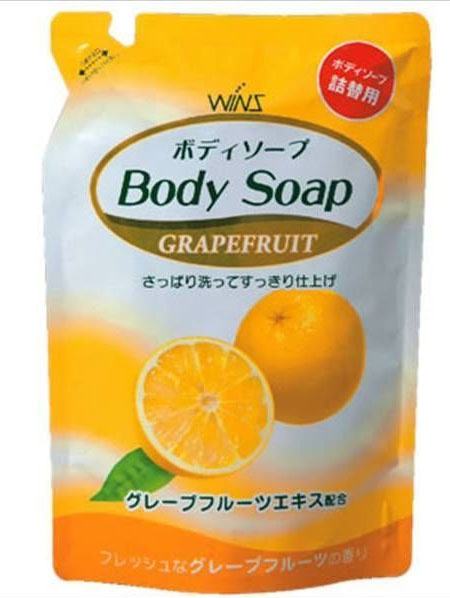 WINS Гель для душа увлажняющий Grapefruit с экстрактом грейпфрута 400мл (мэу)825710 WINS Гель для душа увлажняющий Grapefruit с экстрактом грейпфрута 400мл (мэу)825710Гель для душа увлажняет кожу и делает её гладкой благодаря содержанию экстракта грейпфрута (увлажняющий компонент). Данный продукт является нежным моющим средством для всего тела. Обильная и мягкая пена хорошо удаляет загрязнения и обеспечивает мягкое очищение. Вам непременно понравится свежий аромат грейпфрута, мягкий моющий эффект и нежный уход за телом при ежедневном использовании при принятии ванны или душа!