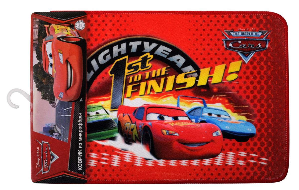 Коврик Disney Тачки, 40 см х 60 см60637 Коврик Disney Тачки, 40 см х 60 см60637Коврик Disney Тачки, изготовленный из микрофибры (полиэстера) с основой из ПВХ, имеет комфортную бархатистую поверхность и хорошо впитывает влагу. Коврик, декорированный красочным изображением героев мультфильма Тачки, внесет оригинальную нотку в интерьер дома. Противоскользящее основание препятствует скольжению коврика на влажном полу. Коврик с ярким принтом украсит любую детскую комнату. Вы можете положить коврик рядом с детской кроваткой или у стола, за которым ребенок делает уроки. Также коврик можно использовать в ванной комнате, благодаря его способности впитывать влагу. Коврик Disney Тачки - прекрасное решение для детской или ванной комнаты. УВАЖАЕМЫЕ КЛИЕНТЫ! Обращаем ваше внимание на возможные изменения в дизайне, связанные с ассортиментом продукции. Поставка осуществляется в зависимости от наличия на складе.