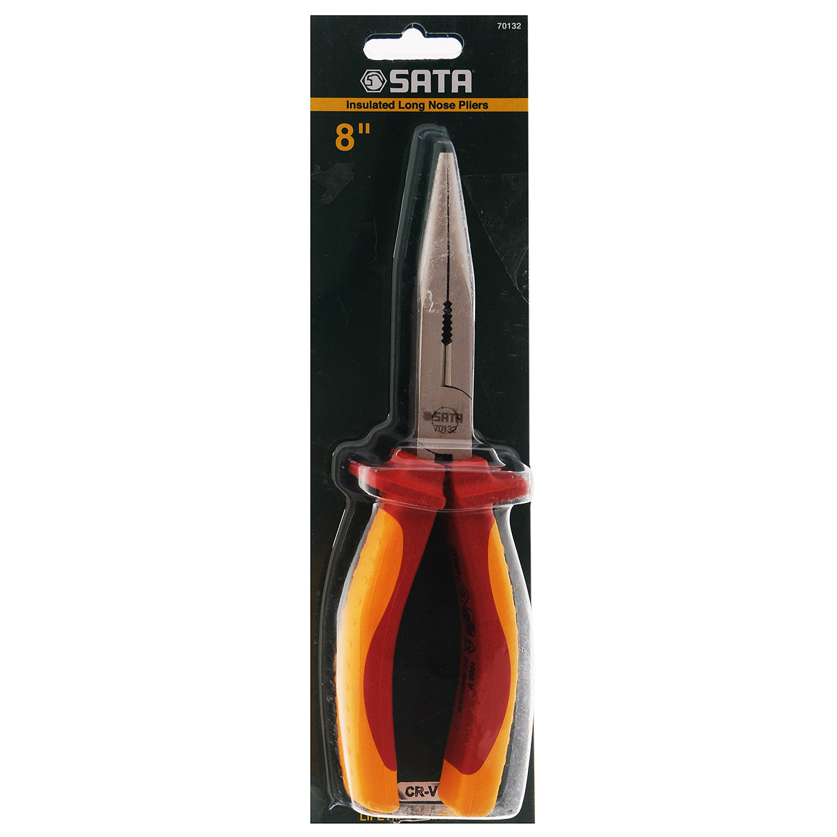 Длинногубцы SATA 21 см. 7013270132 Длинногубцы SATA 21 см. 7013270132Длинногубцы Sata предназначены для захвата, зажима и удержания мелких деталей. Изготовлены из высококачественной хромованадиевой стали. Стальная поверхность покрыта защитным слоем из железо-никелевого сплава. Покрытие ручек позволяет использовать длинногубцы при напряжении свыше 1000В. Твердость режущего лезвия: 65 HRC. Твердость губок: 50 HRC.