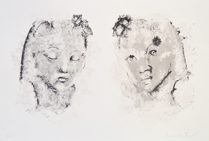 Литография Две девушки. Леонор Фини (Leonor Fini). Франция, 1970-е гг.ОС27214 Литография Две девушки. Леонор Фини (Leonor Fini). Франция, 1970-е гг.ОС27214Изысканный и ни с чем не сравнимый стиль прекрасной французской художницы Леонор Фини! Оригинальная авторская литография станет особенным украшением Вашей коллекции и превосходным подарком ценителю! Литография Две девушки. Леонор Фини (Leonor Fini). Франция, 1970-е гг. Размер листа 55,8 х 37,2 см. Сохранность очень хорошая. Подпись автора от руки в правом нижнем углу - Leonor Fini. Авторский тираж (EA).