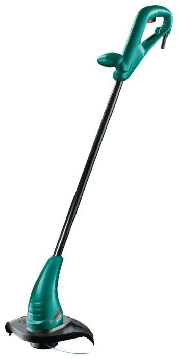 Триммер Bosch Art 26 SL WEEU 06008A510006008A5100 Триммер Bosch Art 26 SL WEEU 06008A510006008A5100Электрический триммер Bosch ART 26 SL 0.600.8A5.100 - садовый инструмент для обработки небольших участков. Он прост в использовании и удобен для скашивания травы вокруг деревьев. Катушку с леской легко заменить. Полуавтоматическая система выпуска лески способствует непрерывной работе. Простота в управлении: легкий двигатель и оптимальная балансировка веса инструмента гарантируют удобство в обращении Эргономичное управление благодаря оптимальной балансировке Вторая рукоятка для удобного ведения в любом положении триммера Практичный держатель сетевого кабеля. Складная ручка. Длина ручки: 100 см.